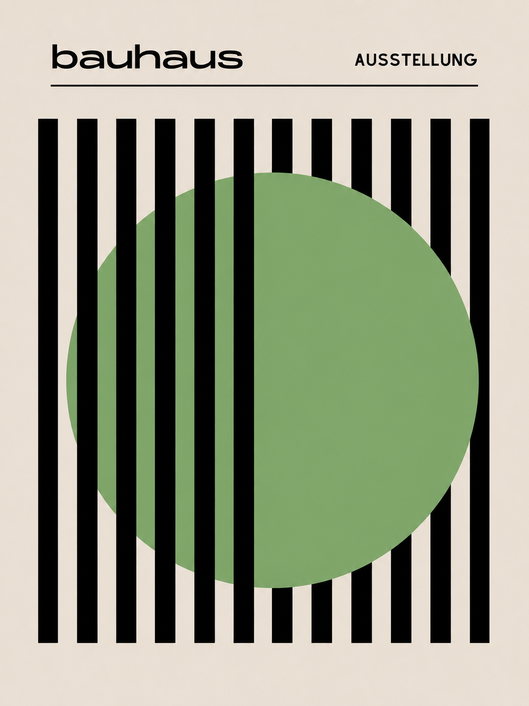 Bauhaus Verde Barras