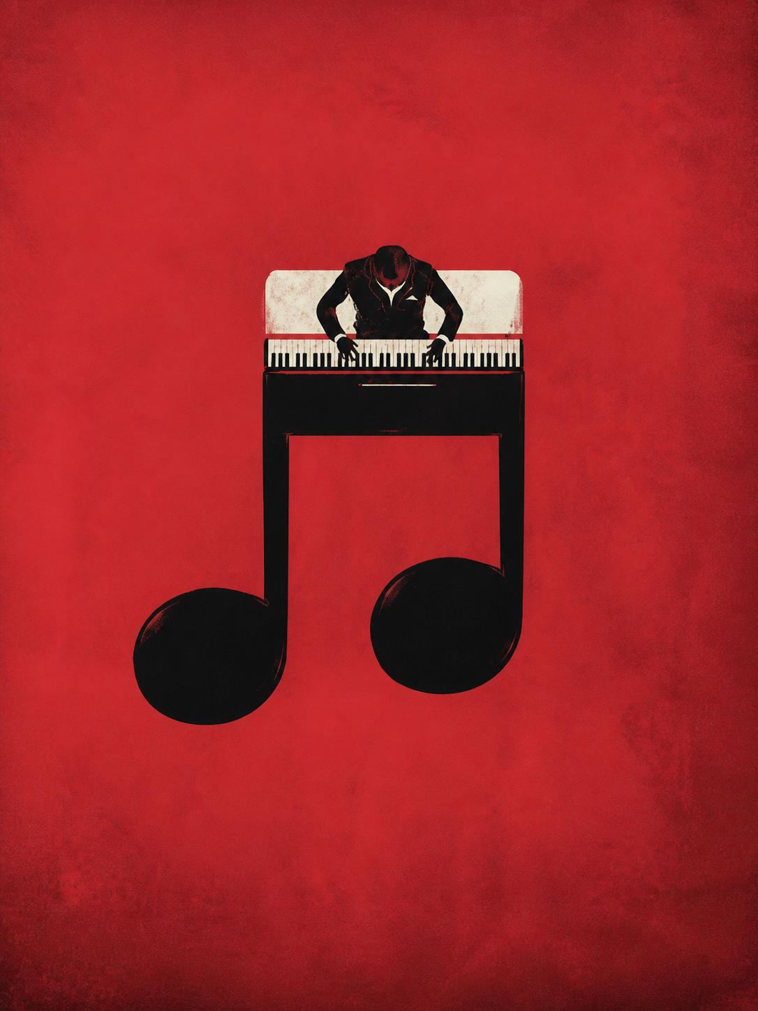 Pianista de Rojo