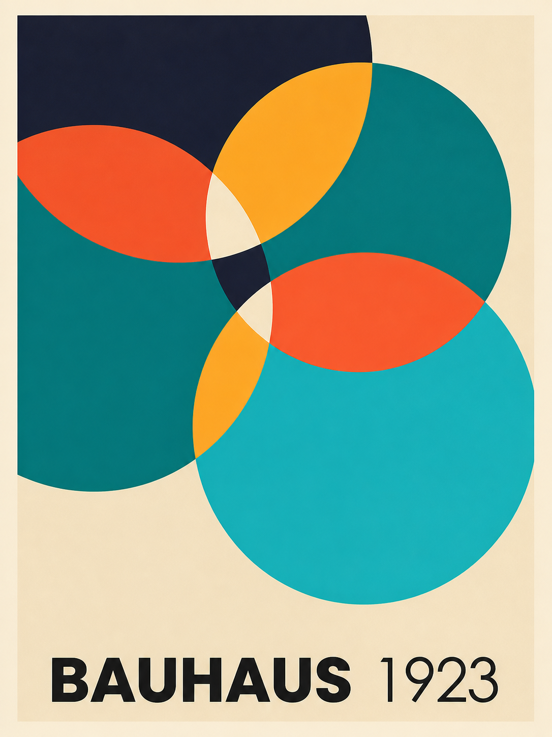 Bauhaus Flores Geometricas