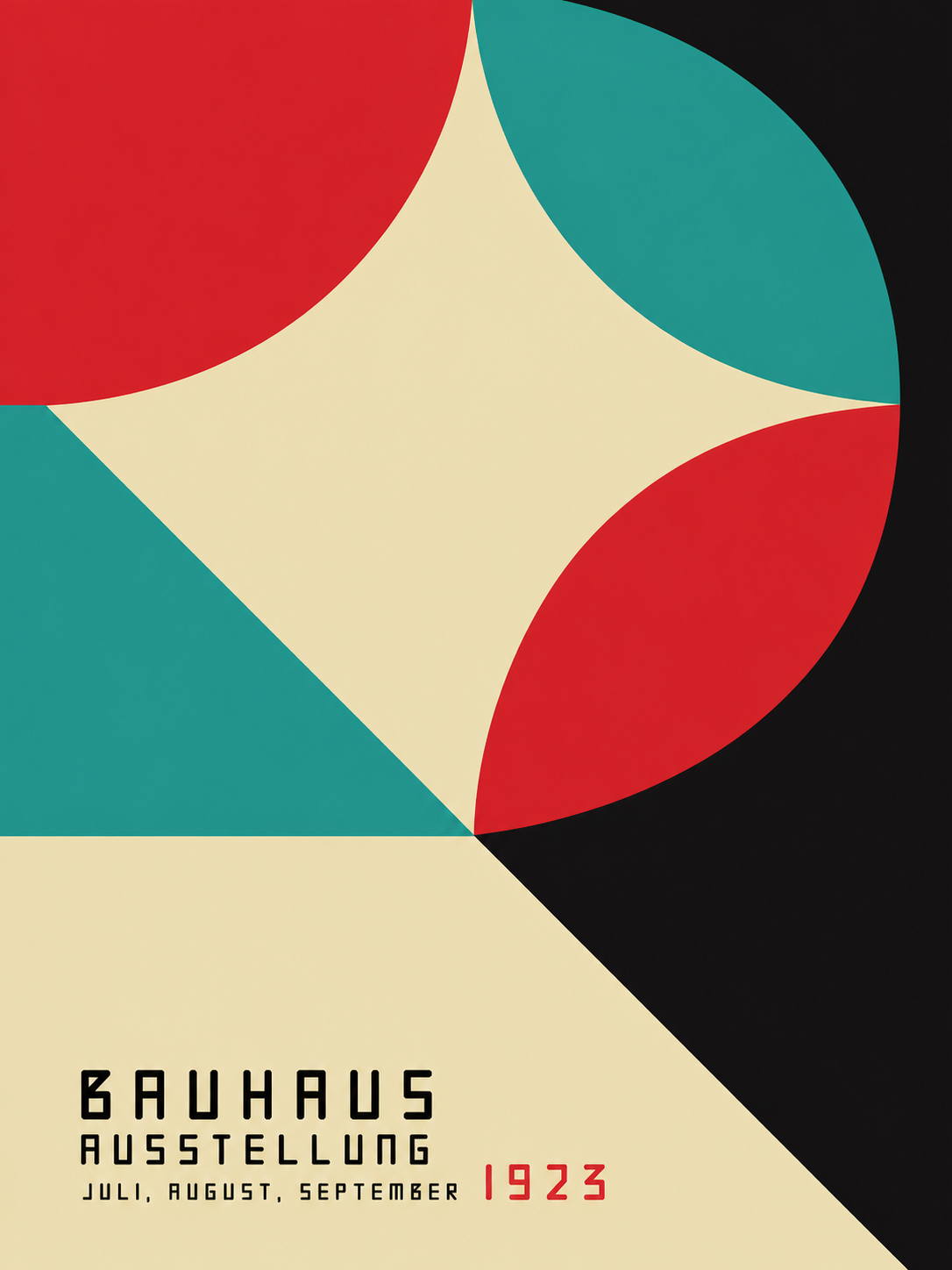 Bauhaus Rojo Teal