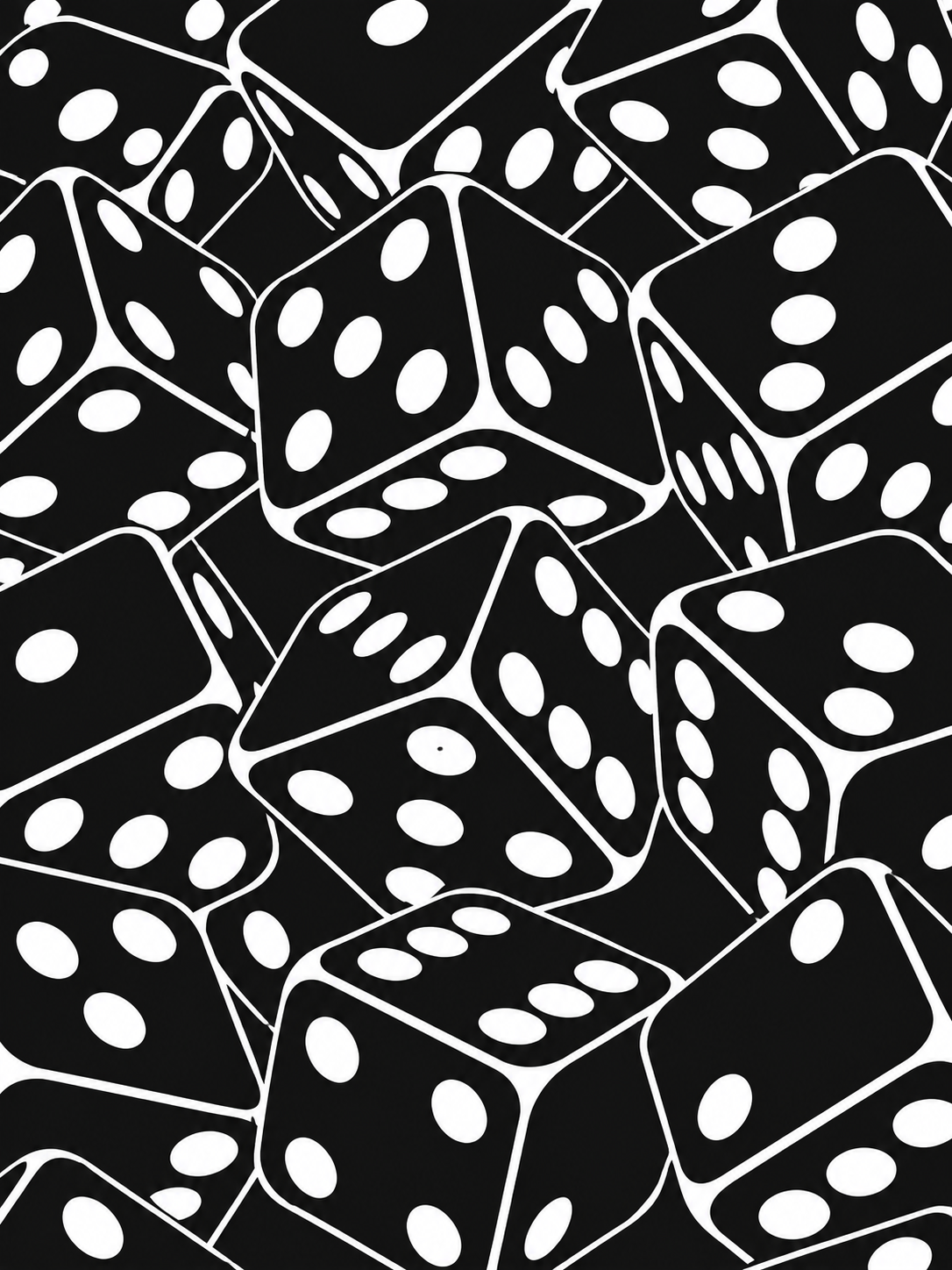 Dados en Blanco y Negro