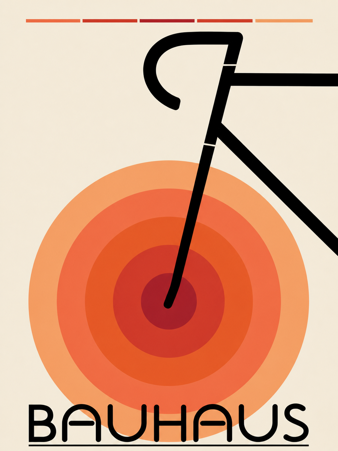 Bauhaus Targeta Naranja
