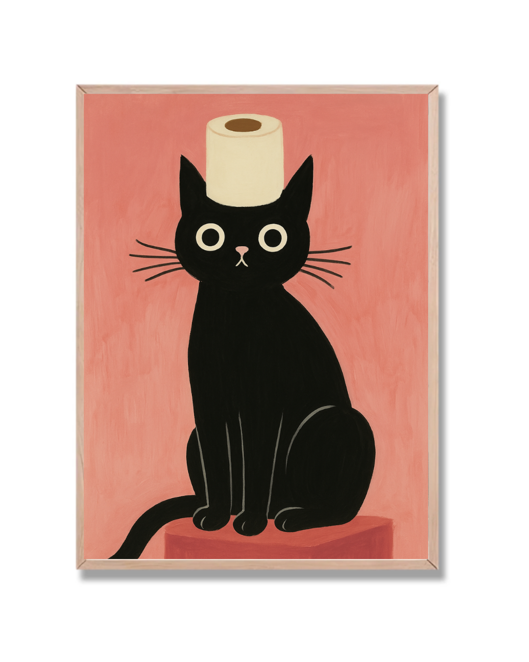 Gato con Papel