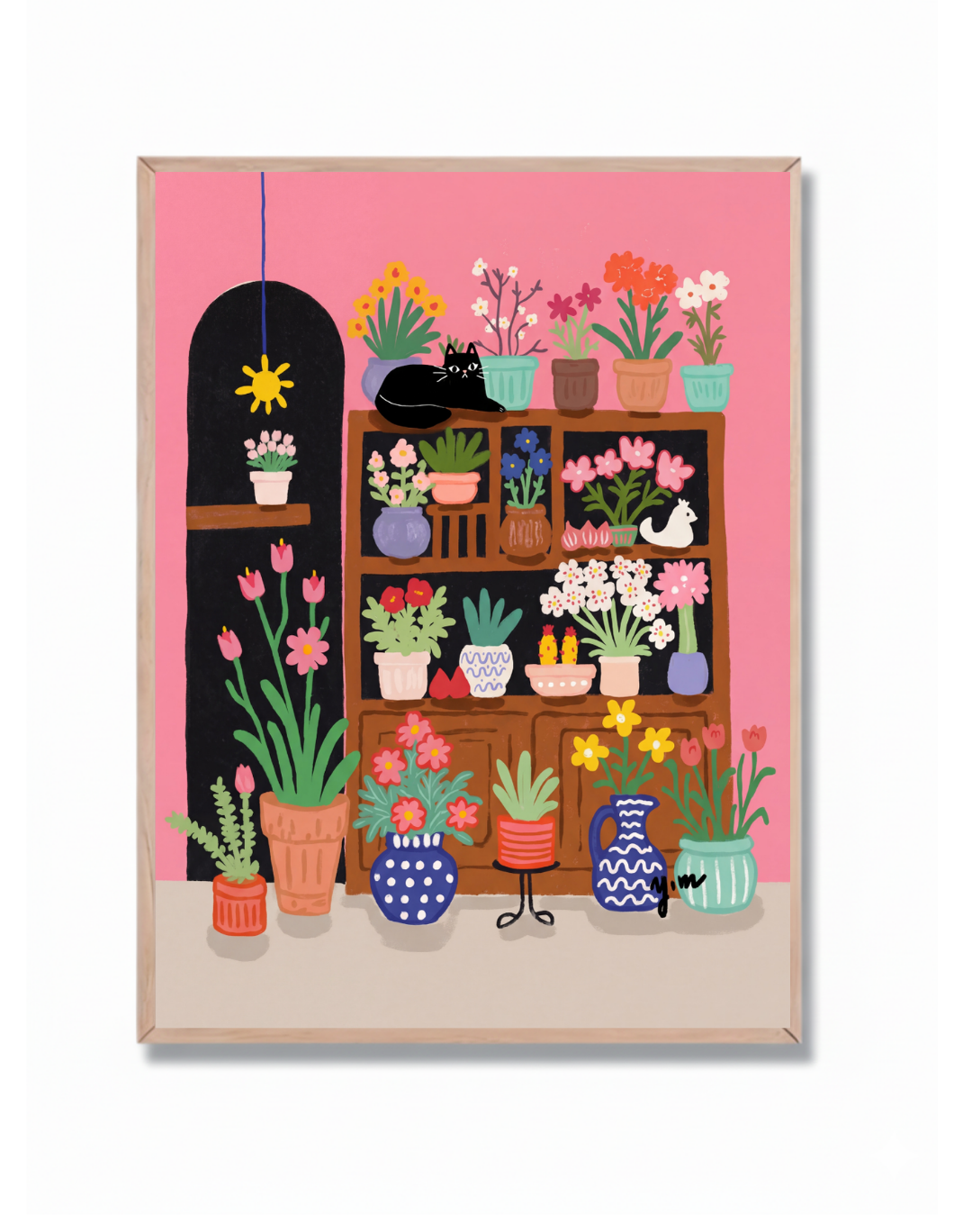 Vivero en Casa con Gato