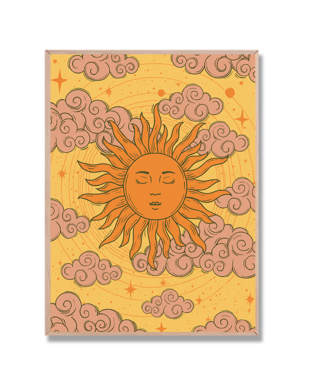 Sol con rostro
