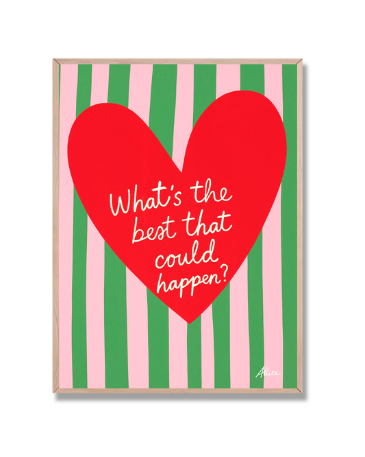 Lo mejor que podría pasar