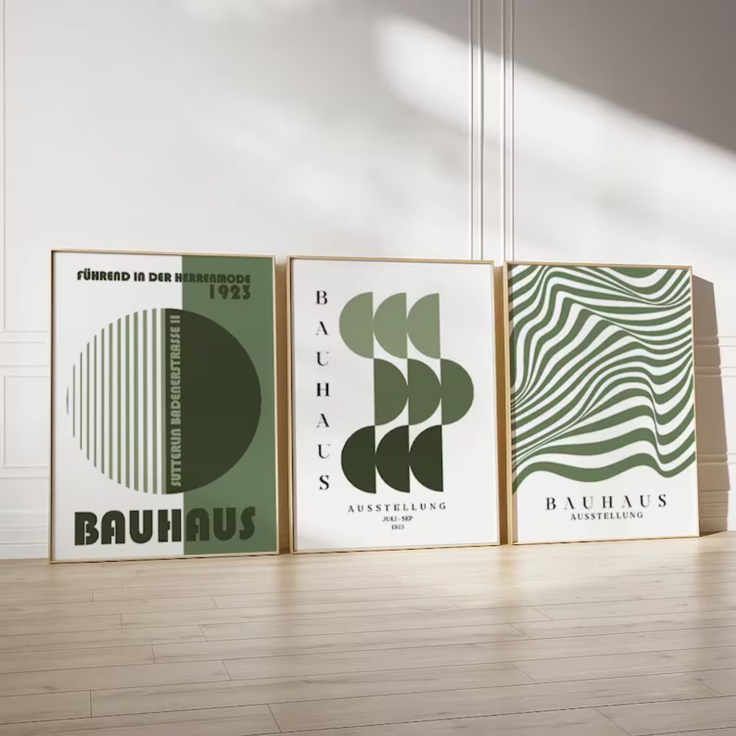 Set de 3 Bauhaus Bosque