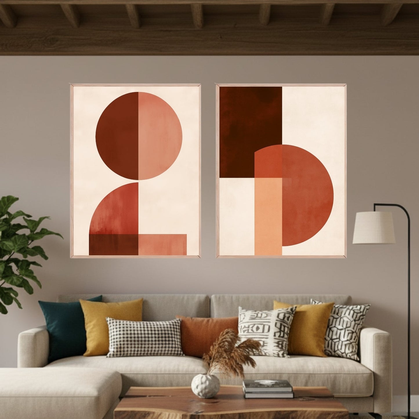 Set de 2 Geométrico #2