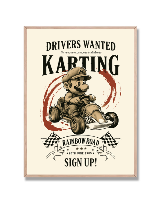 Mario Kart retro