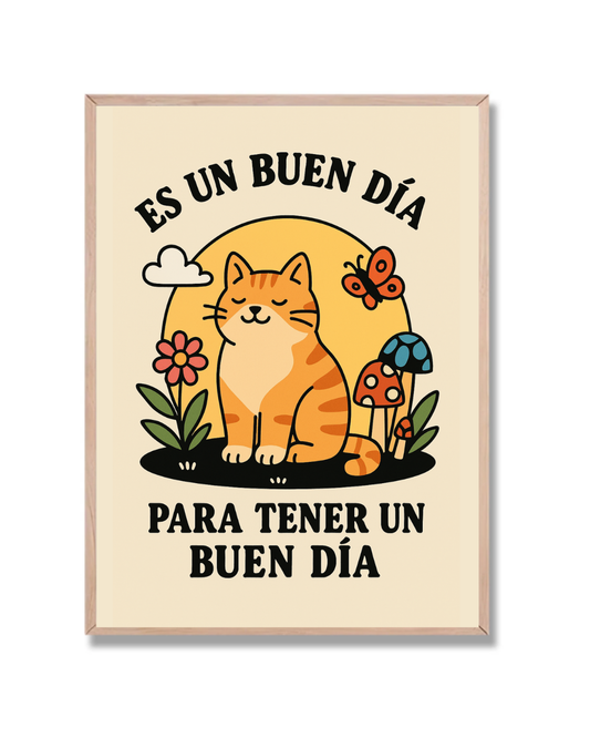 Gato Es un buen día