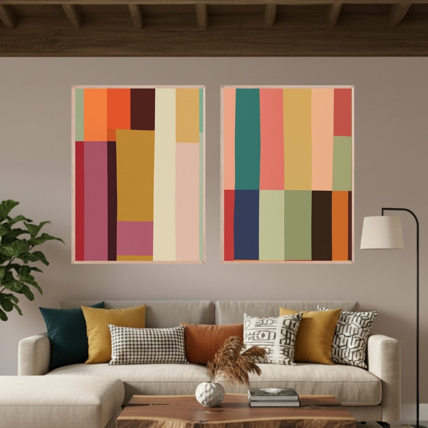 Set de 2 Barras Pastel