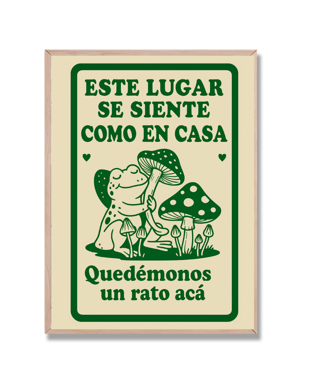 Rana y Hongos