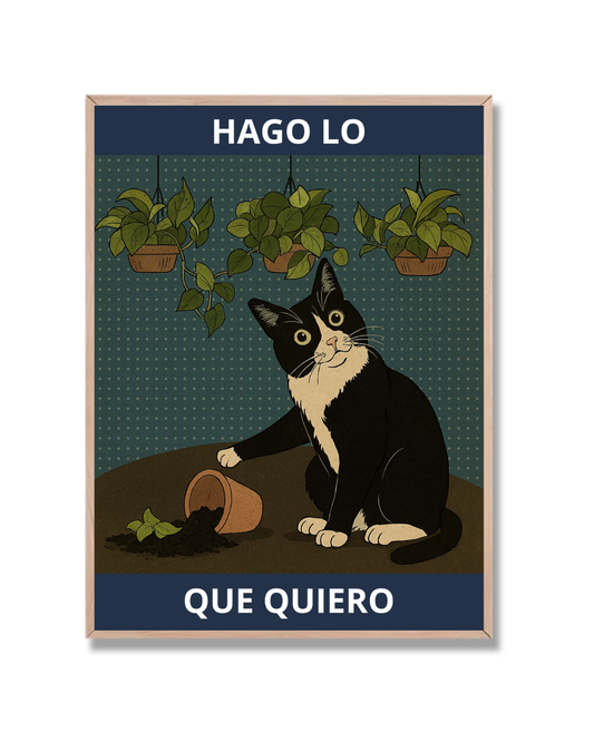 Gato hago lo que quiero