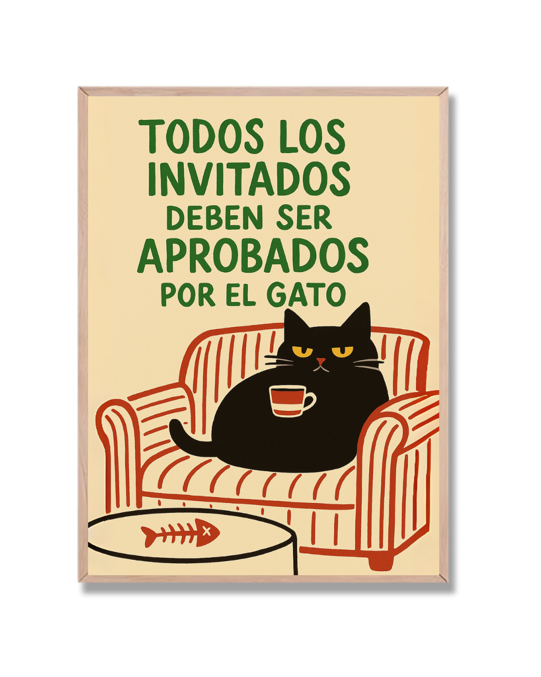 Invitados aprobados gato