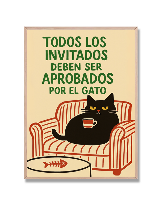 Invitados aprobados gato