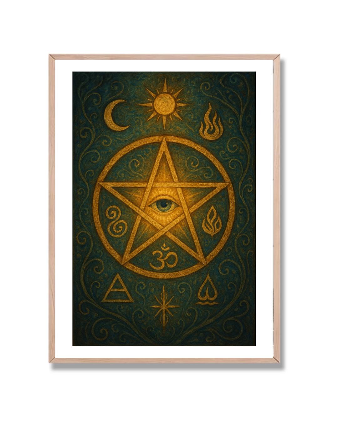 Pentagrama con ojo 2