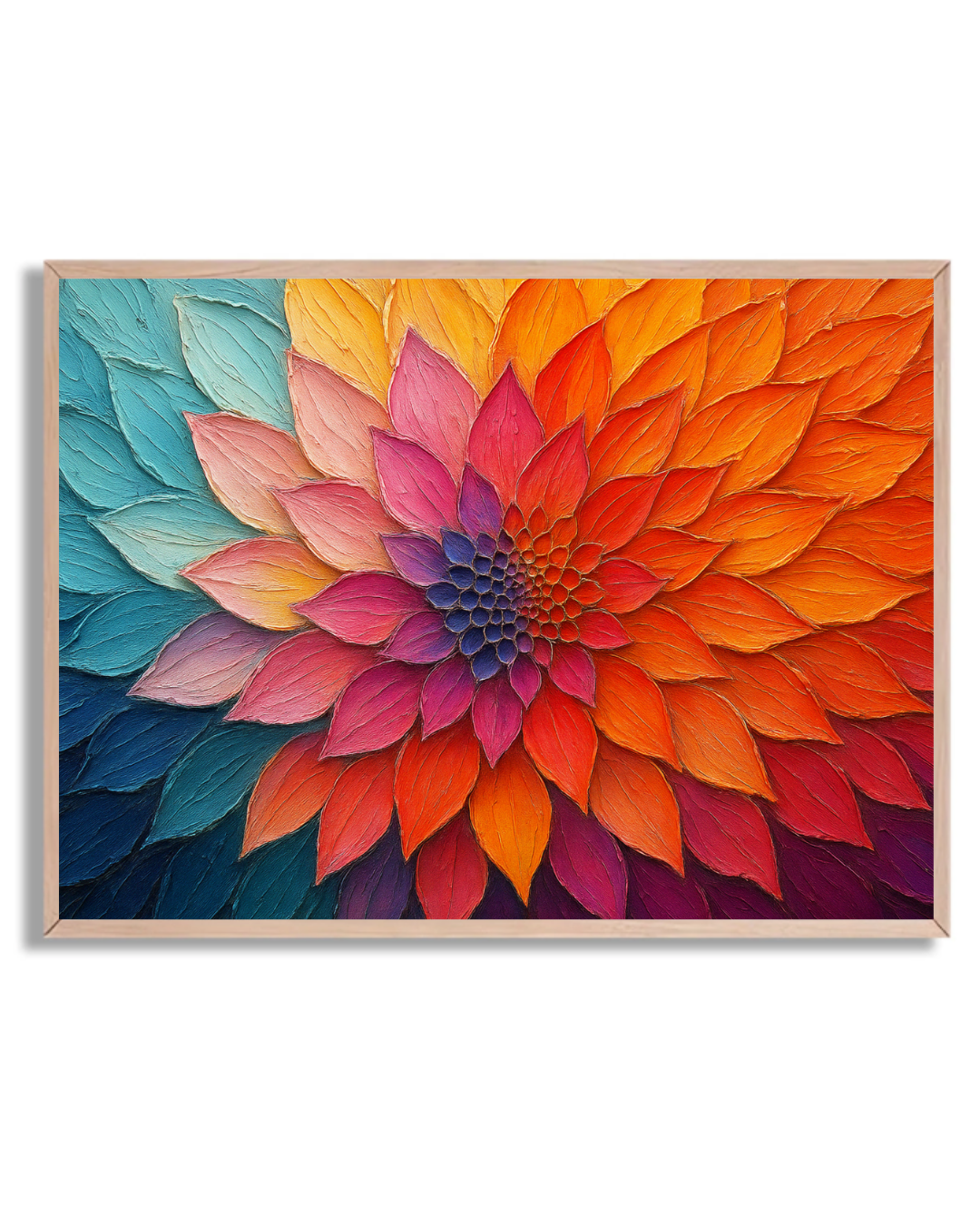 Flor Pastel Abstracto