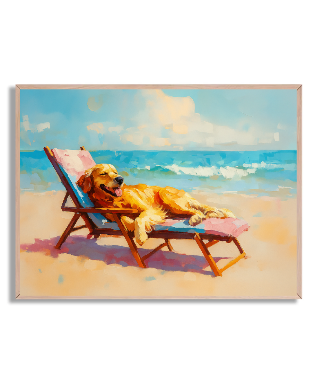 Golden en la Playa