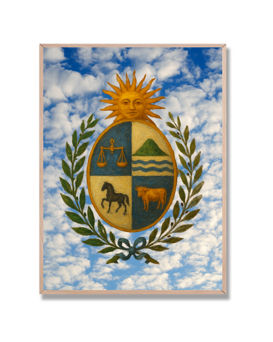 Escudo Uruguay en Cielo
