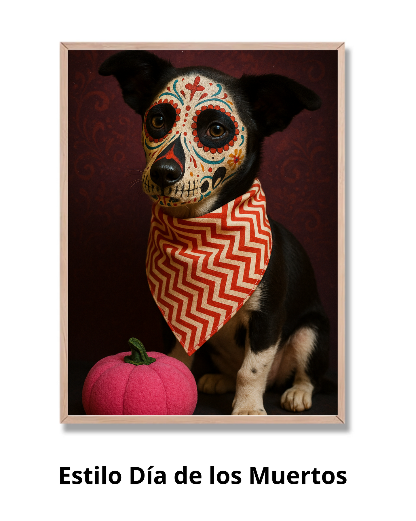 Tú imagen en estilo Día de los Muertos