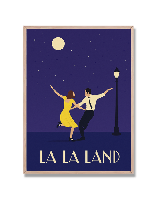 Poster La La Land Minimalista 2