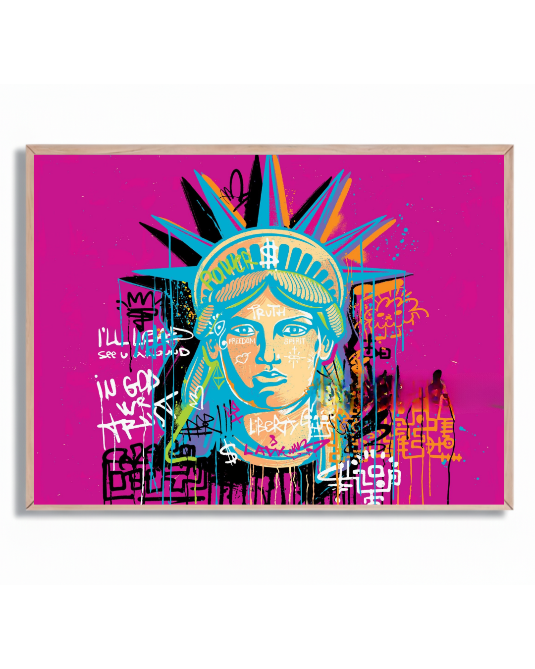 Estatua Libertad Pop