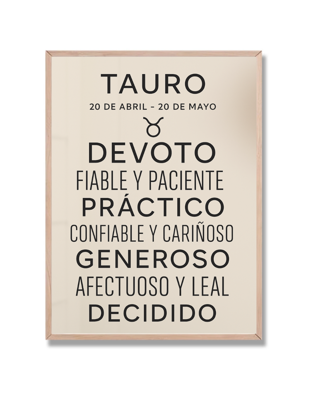 Tauro descripción