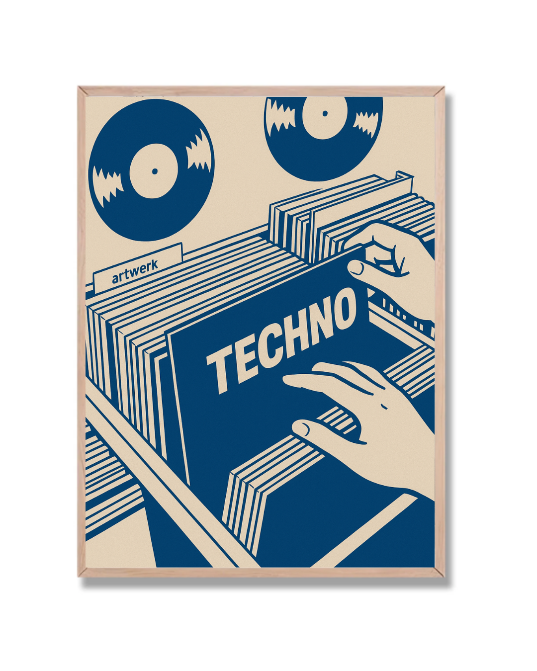 Vinilo en Azul