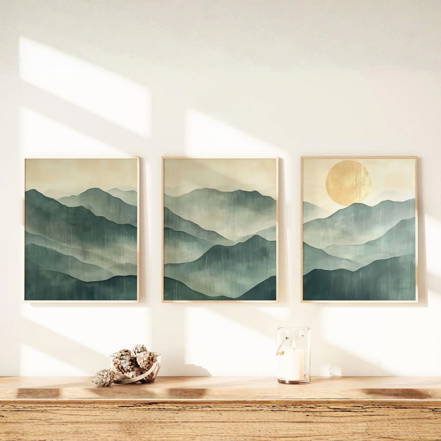 Set de 3 Sierras al Sol