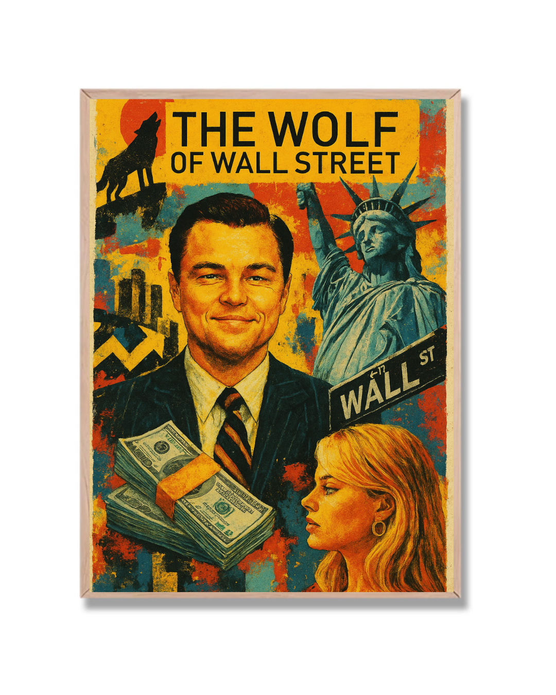 The Wolf of Wall Street Collage