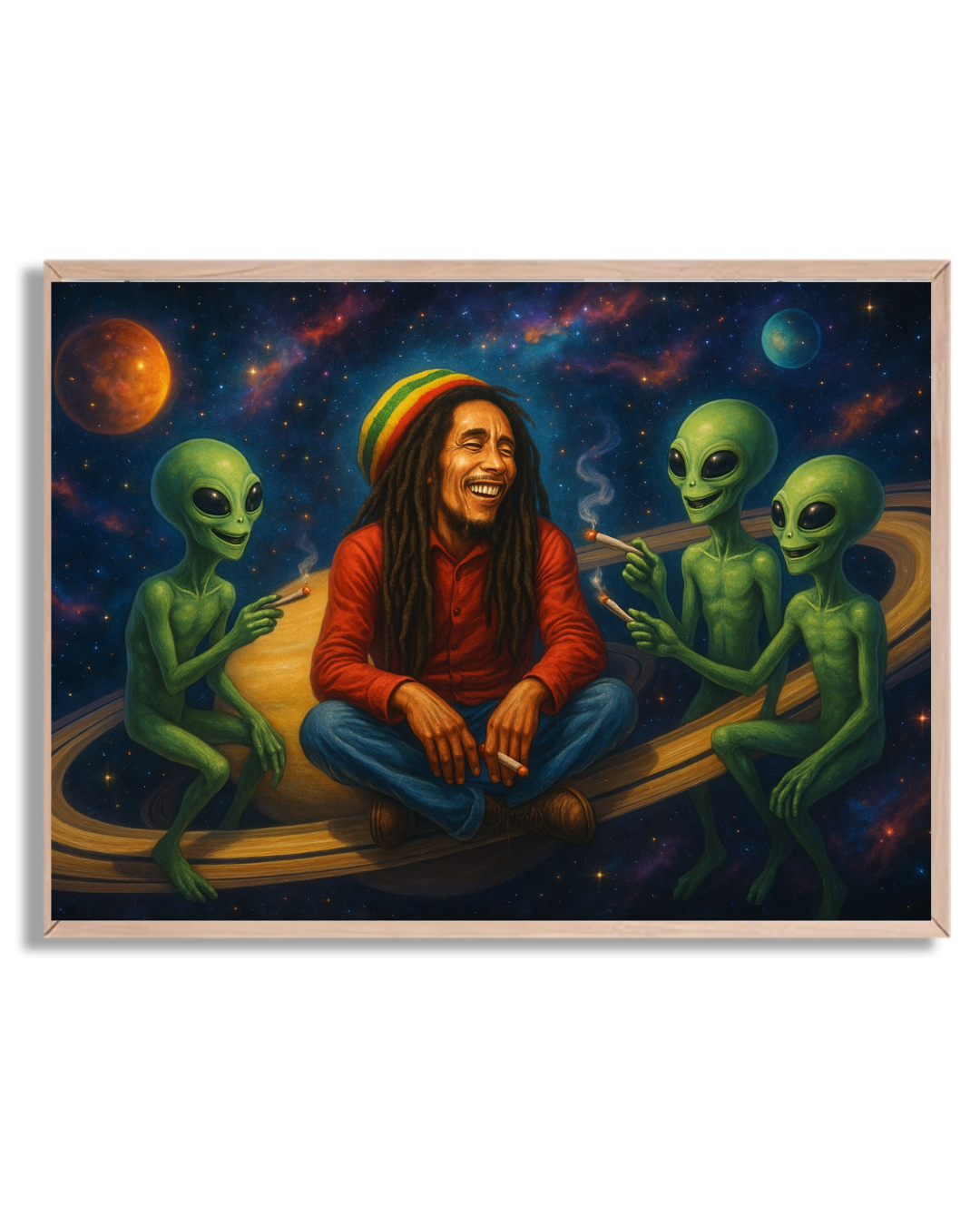 Bob Marley y los aliens