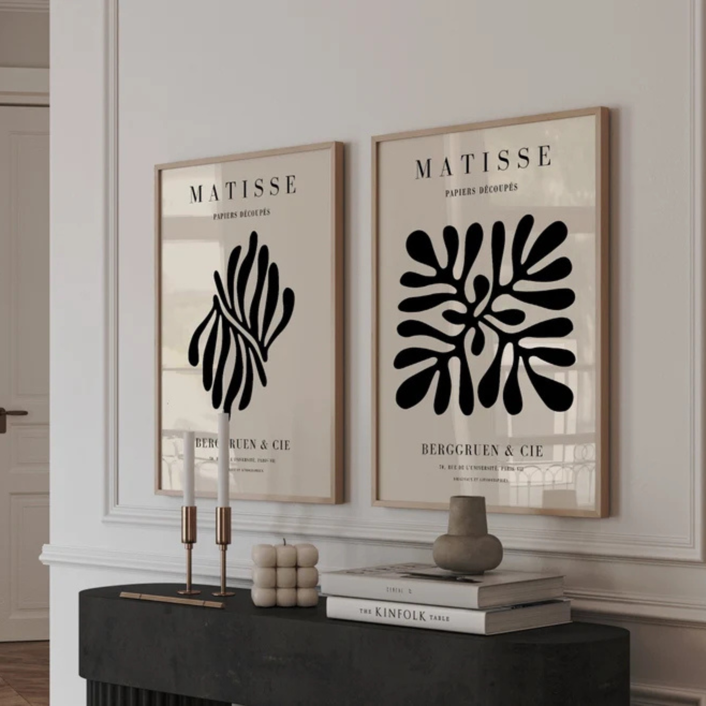 Set de 2 Matisse Negro