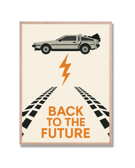 Back To The Future Minimalista