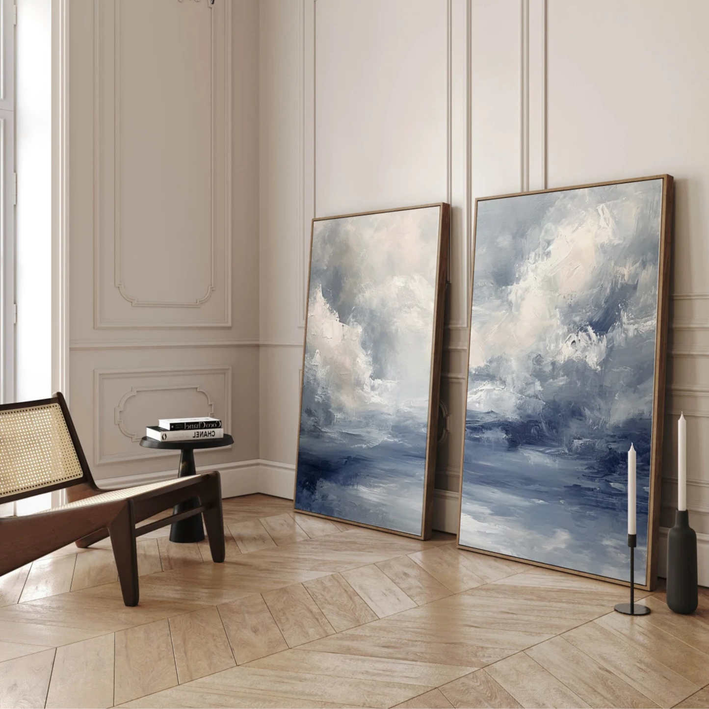 Set de 2 Nubes Azules