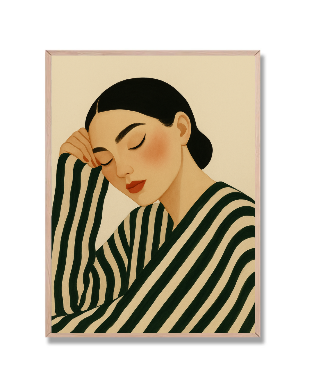 Mujer Rayas