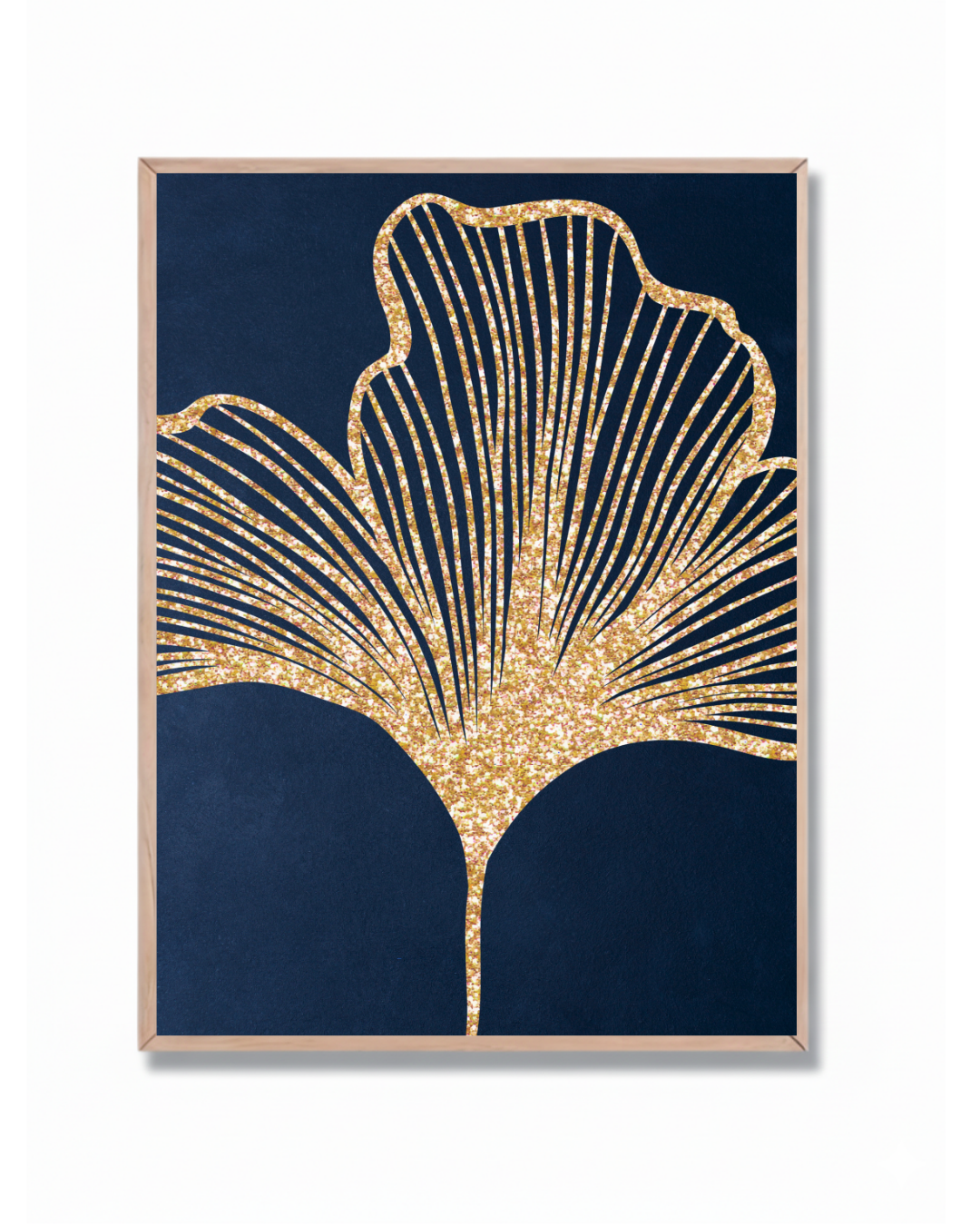 Hoja Dorada abstracta #1