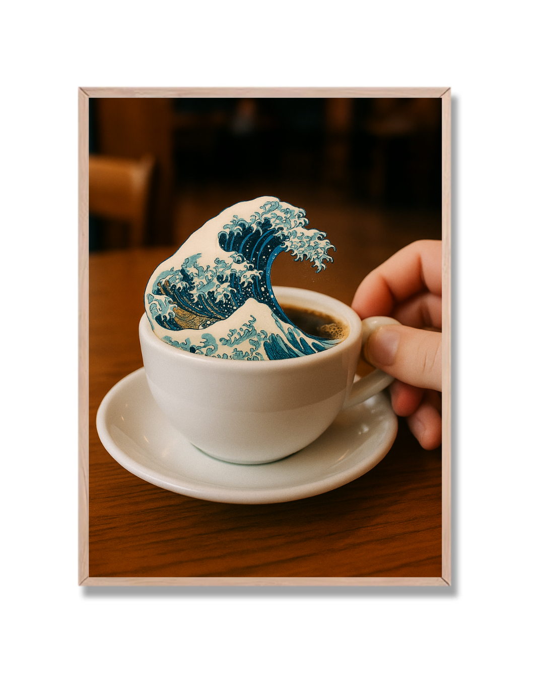 La gran ola y el café