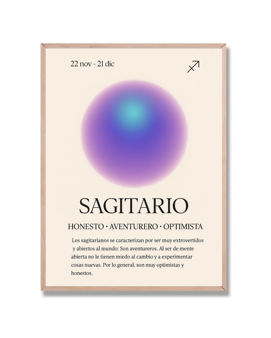 Sagitario aura descriptiva