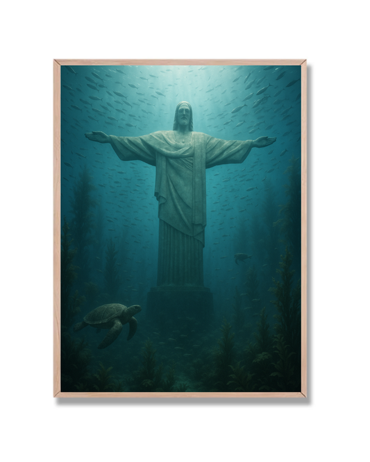 Redentor bajo el agua