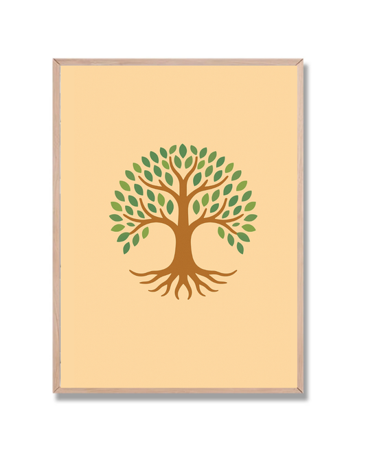 Árbol de la vida minimalista