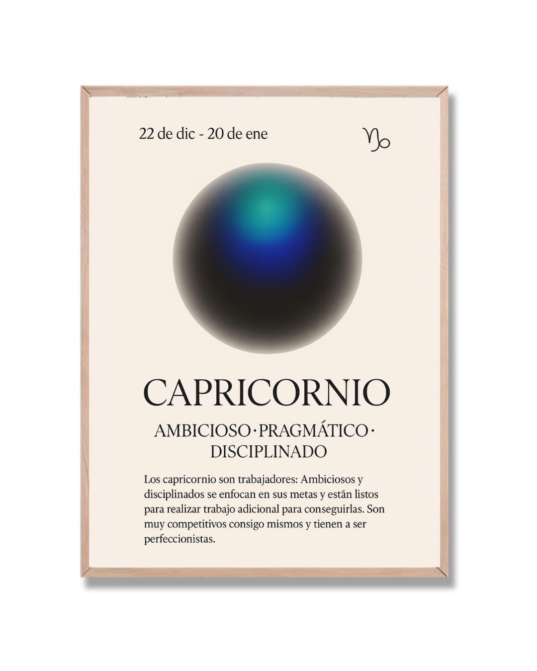 Capricornio aura descriptiva