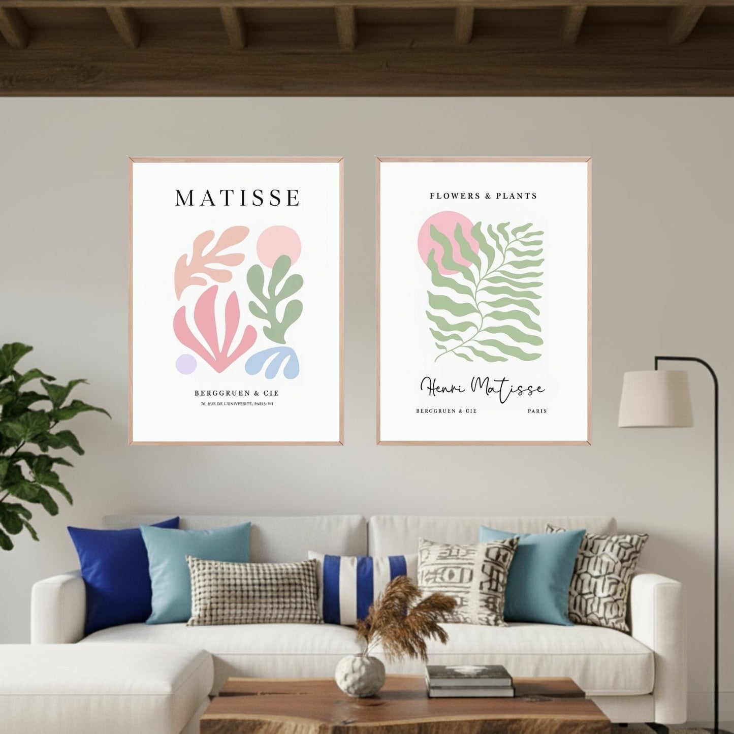 Set de 2 Matisse Verde