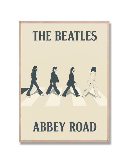 Abbey Road Poster Minimalista