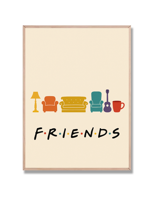 Friends Poster Minimalista 1