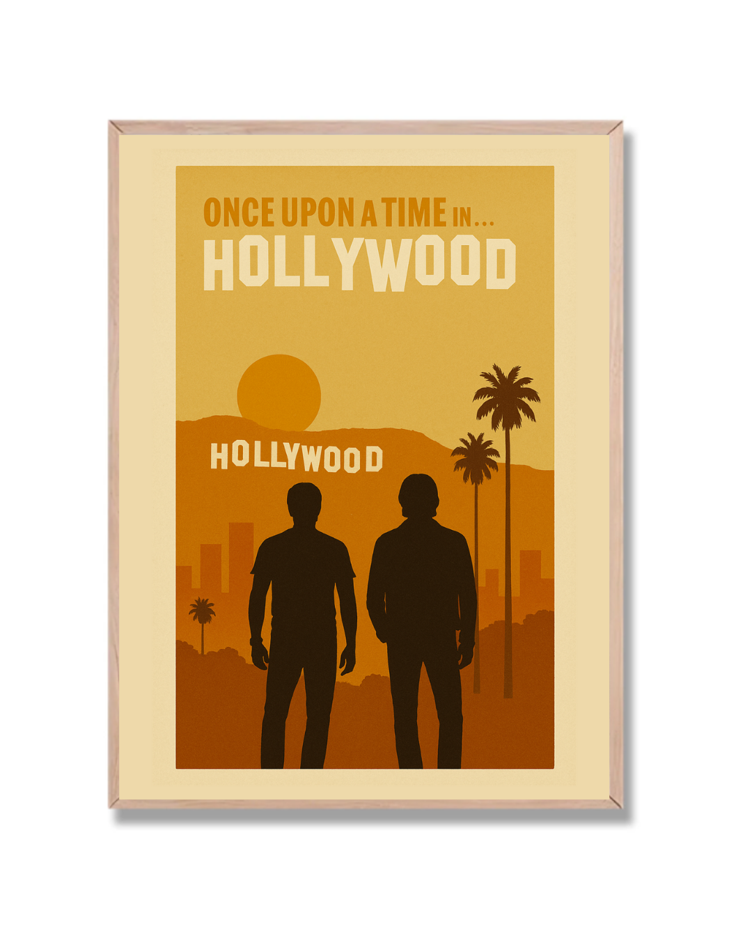 Once Upon a Time in Hollywood Poster 1