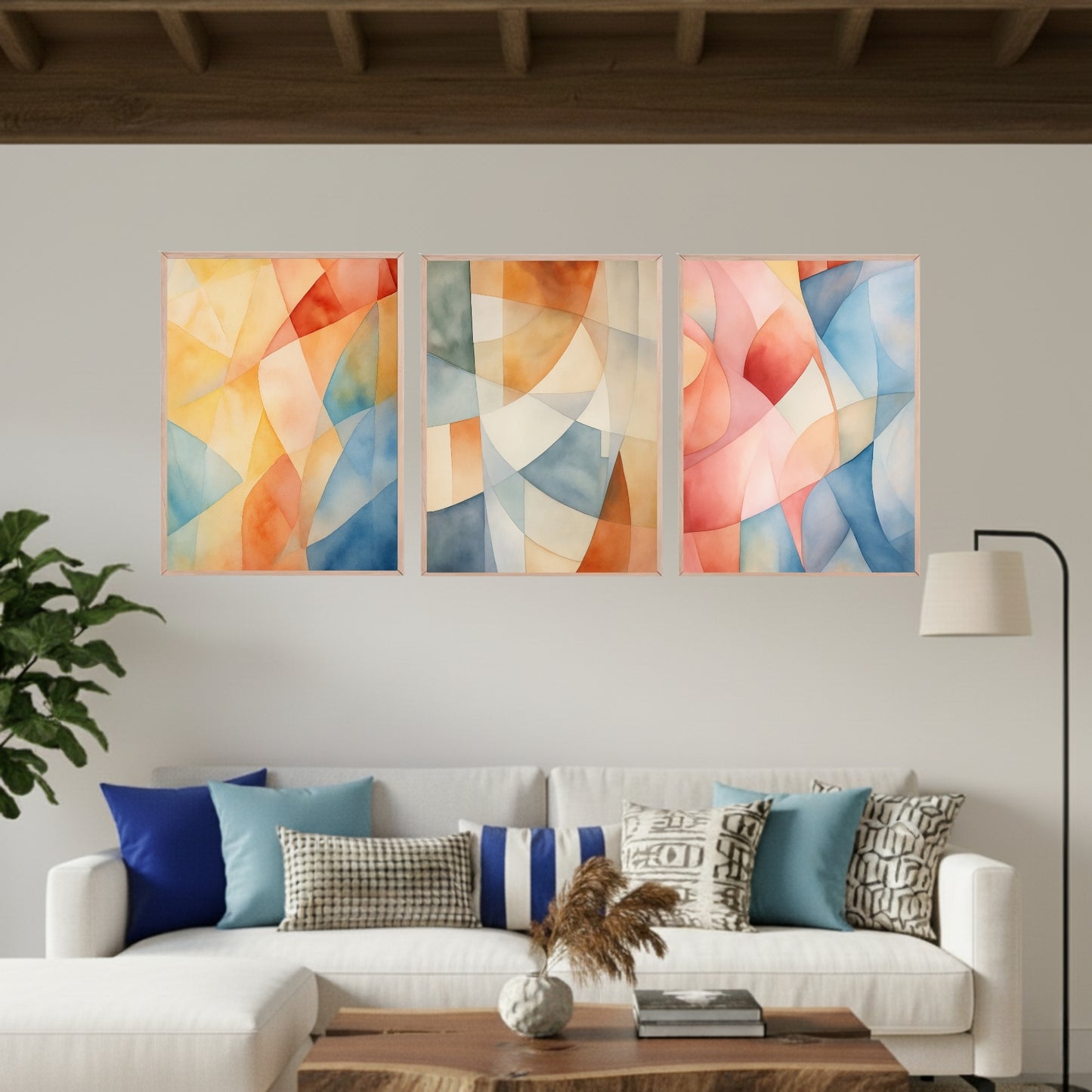 Set de 3 Abstracto #23