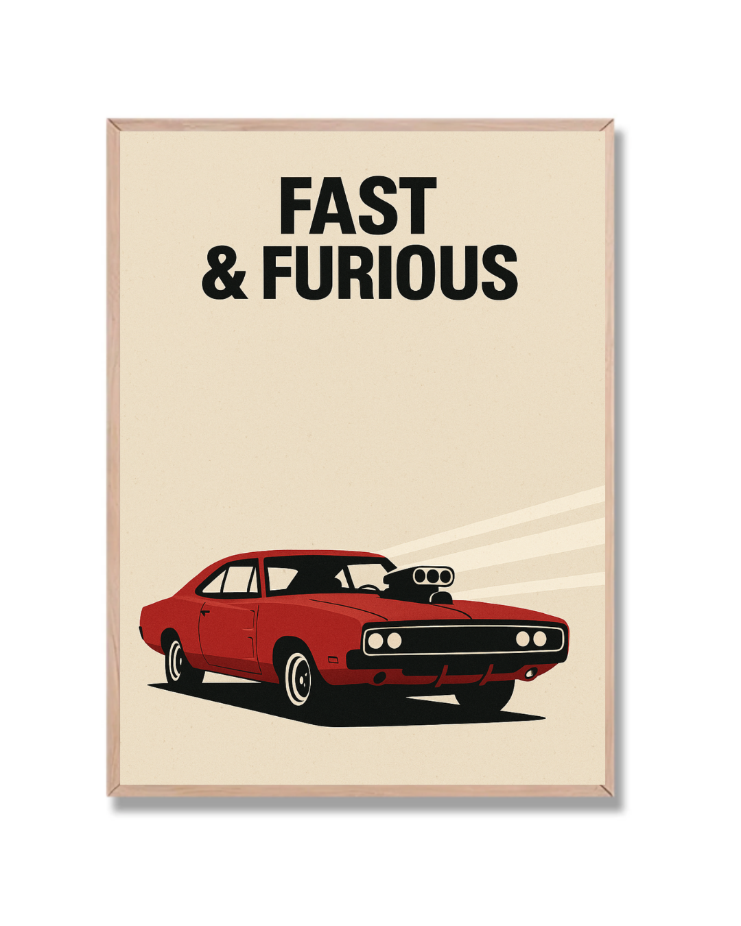 Fast & Furious Minimalista