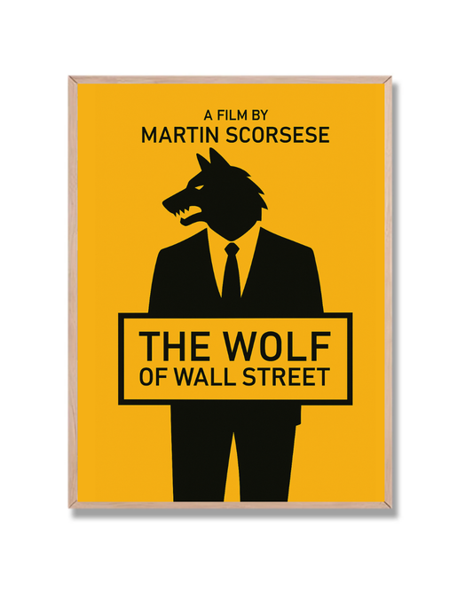 The Wolf of Wall Street Minimalista 1