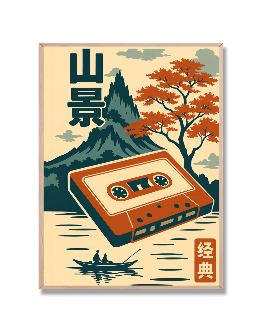 Paisaje Chino y Cassette