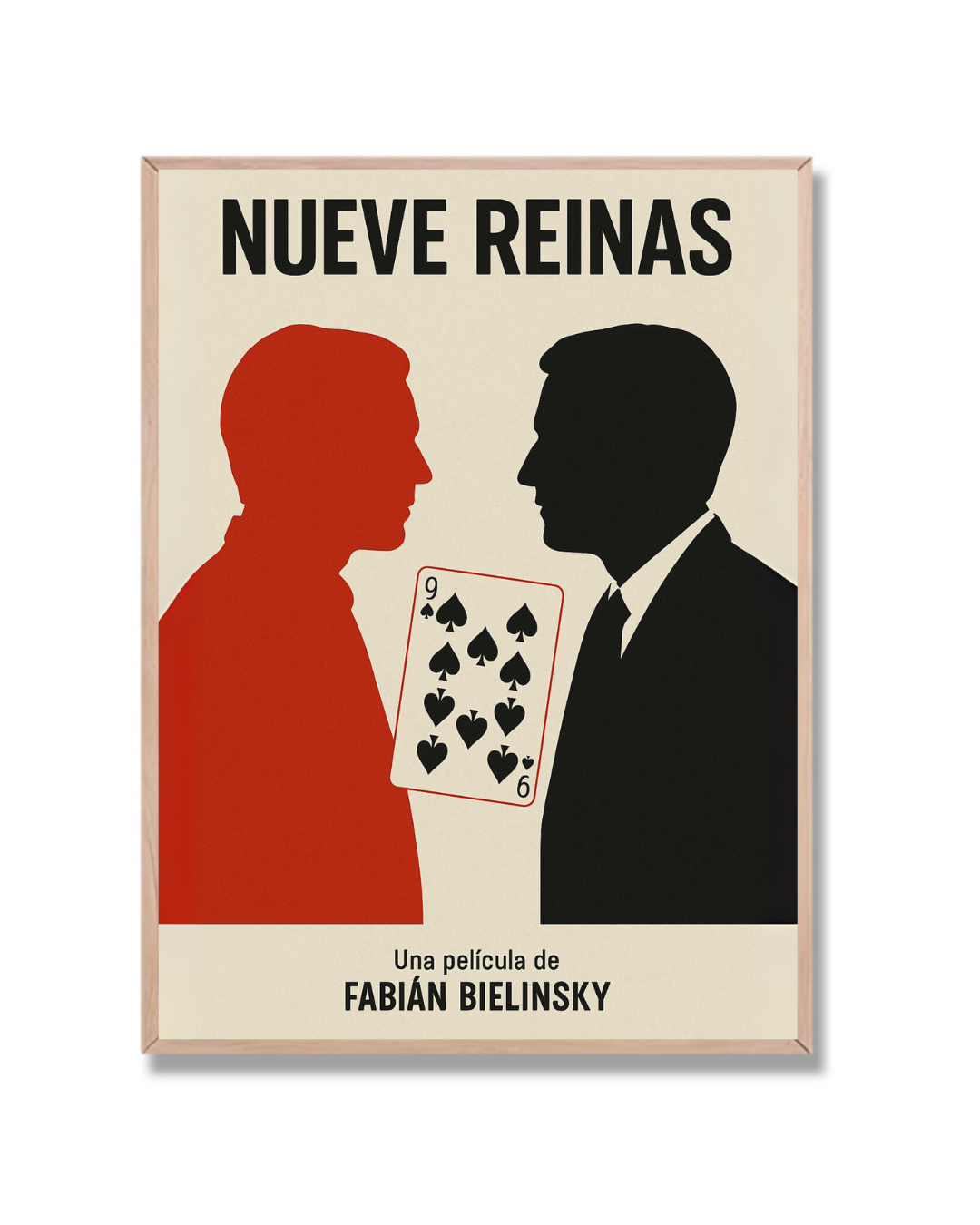 Nueve Reinas Poster Minimalista